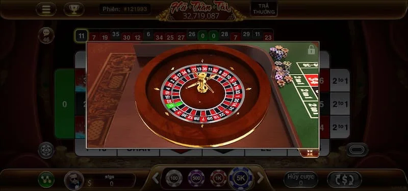 Điểm nổi bật đặc trưng của Roulette 3D tại Sunwin