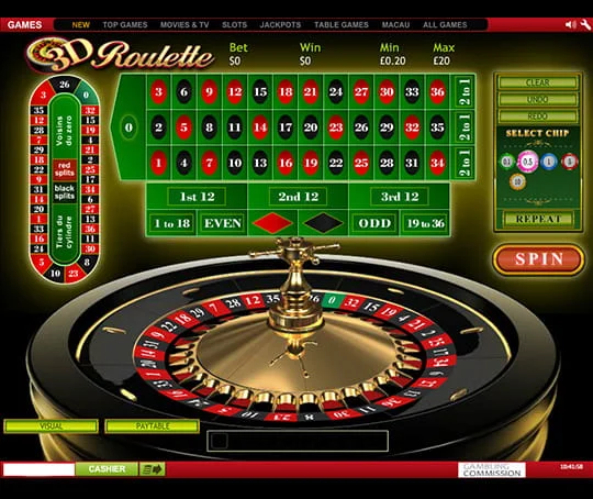 Những bước cơ bản khi chơi Roulette 3D