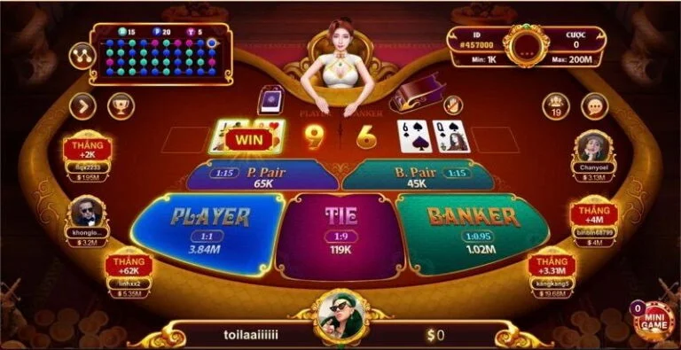 Baccarat Kim Tài game cá cược trực tuyến