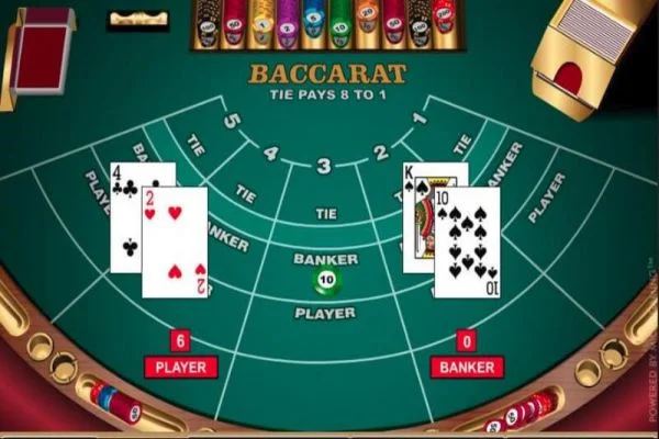 Cách thêm bài trong game Baccarat Kim Tài